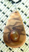 Eric Kempson - Olive wood necklace