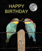 Eric Kempson - Bee Eaters with roseHAPPY BIRTHDAY